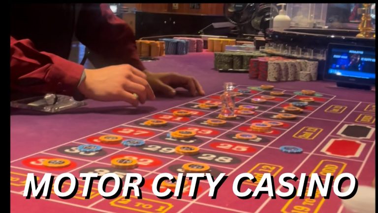 Live Roulette | Motor City Casino Part 1