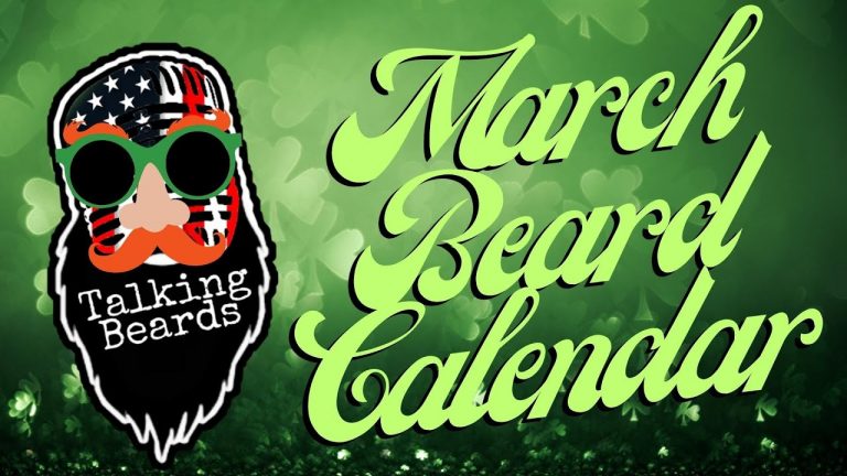 March Beard Calendar -Facial Hair competition list #beard