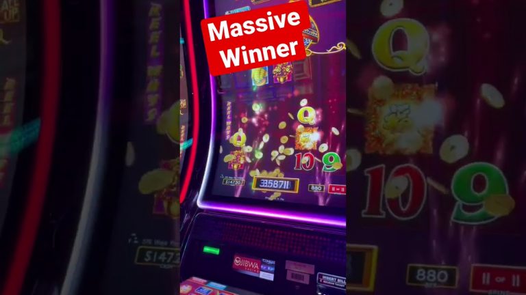 Massive Dancing Drums Win #casino #slots #winner #slotmachine #jackpot