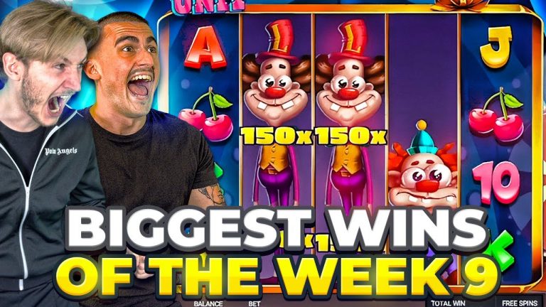 NEVER SEEN BEFORE MULTIPLIERS!! BIGGEST WINS OF THE WEEK 9