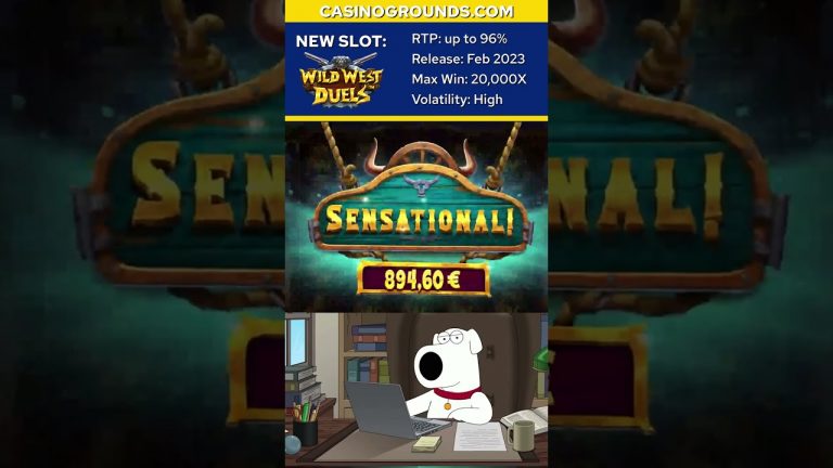 New Slot: Wild West Duels – Huge Win!