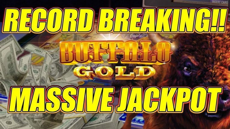 RECORD BREAKING BUFFALO GOLD JACKPOT!!! MY BEST EVER BAR TOP BONUS EVER RECORDED!