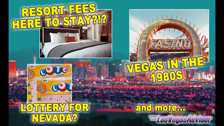 THE HORSESHOE SIGN, NEVADA LOTTERY, J RESORT & VEGAS 1980 – LAS VEGAS ADVISOR WEEKLY UPDATE 85