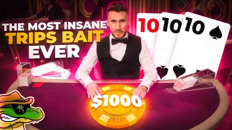 THE MOST INSANE TRIPS BAIT EVER! – Daily Blackjack #59