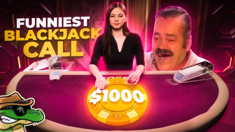 THIS WAS THE FUNNIEST BLACKJACK CALL EVER! – Daily Blackjack #66