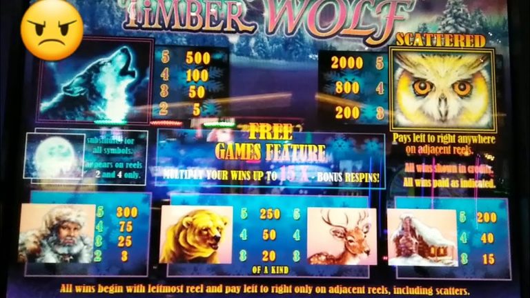 TIMBERWOLF Slot Machine