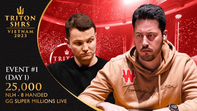 Triton Poker Vietnam 2023 – Event #1 25,000 GG SUPER MILLIONS LIVE – Day 1