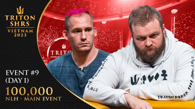 Triton Poker Vietnam 2023 – Event #9 100,000 NLH – Main Event – Day 1