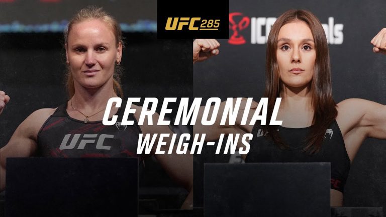 UFC 285: Ceremonial Weigh-In