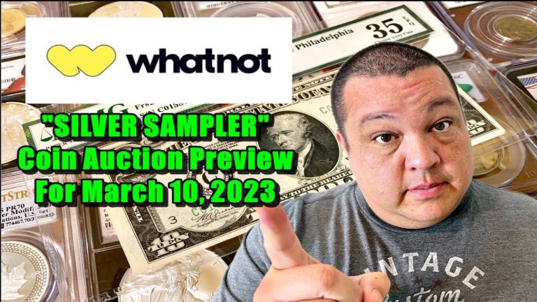 Whatnot Live Friday Coin Auction Preview For March 10 – RARE SILVER + GIVEAWAYS!