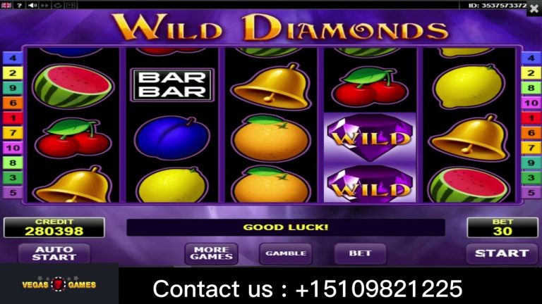 Wild Diamonds I Vegas7Games I Interesting slot game