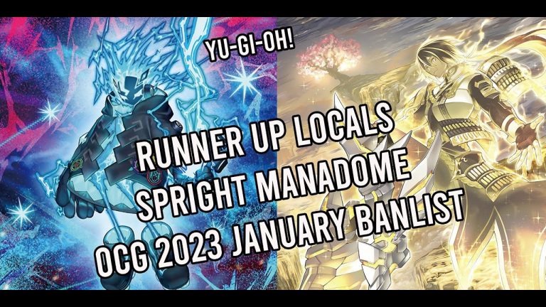 YU-GI-OH! 2ND PLACE MANADOME SPRIGHT DECK PROFILE | January 2023 OCG Banlist | Deck Profile