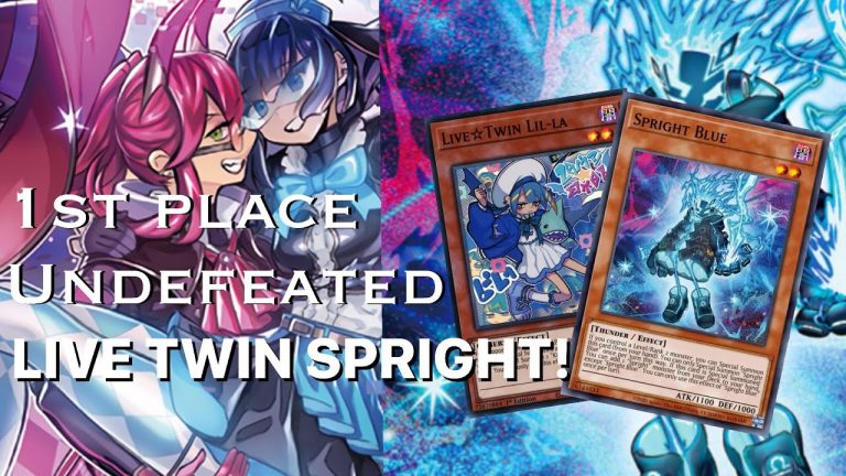 Yu-Gi-Oh! 1st Place Live Twin Spright| Deck Profile| February 2023 | Post Banlist