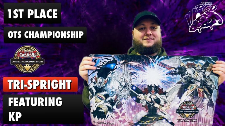 Yu-Gi-Oh 1st Place OTS Championship Tribrigade Spright Deck Profile Ft KP