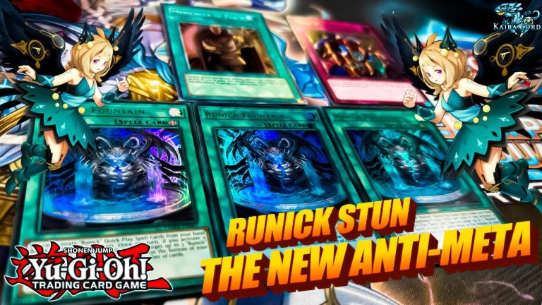 Yu-Gi-Oh! *THE NEW ANTI-META* RUNICK STUN 2023 (DECK PROFILE)