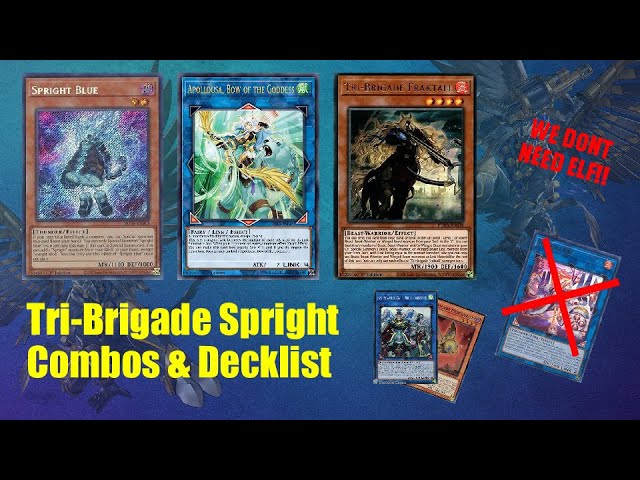 YuGiOh! Tri-Brigade Spright | Combos & Decklist | MARCH 2023 | UPDATED