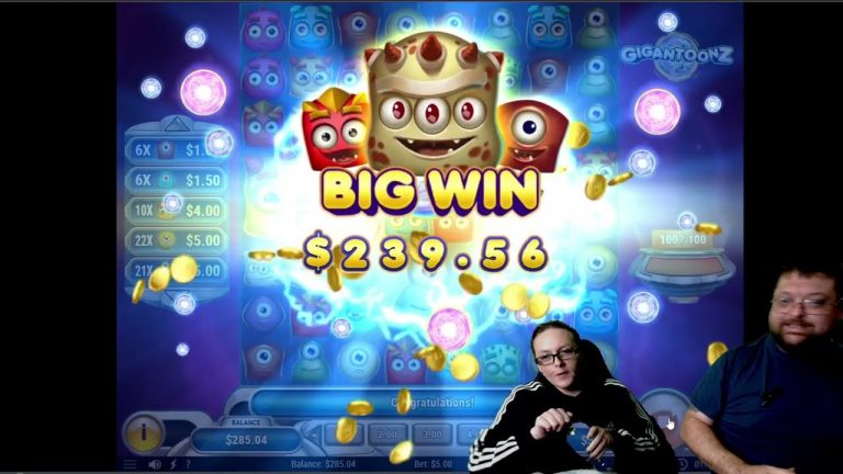 gigantoonz epic $900 hit on Bet MGM online slots!